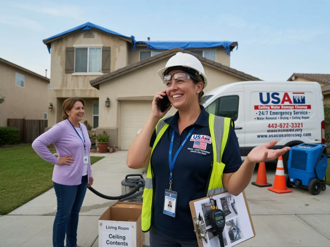 Ceiling Water Damage Restoration Prosper, TX FAQs